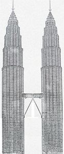 Petronas Tower Digital Image