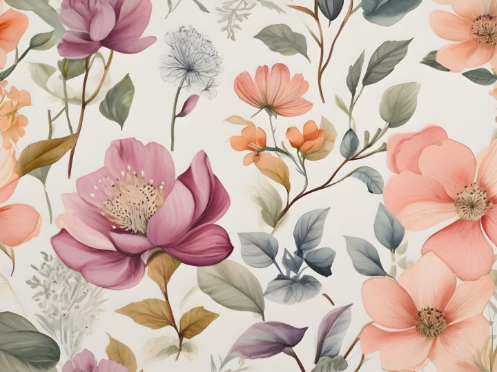 Our Stunning Botanical Natural Print - Thai Digital Art - Drawings ...