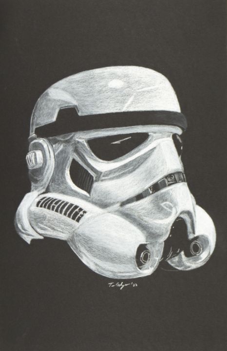 Stormtrooper Helmet Drawing
