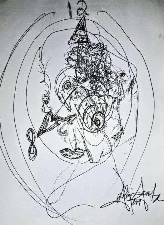 Automatism - Sentieri (Subconsciously Driven) - Paintings & Prints ...