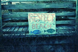 "Respect The Beach"