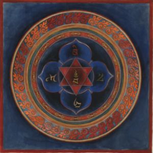 Mandala of Goddess Troma Nagmo/ Kali