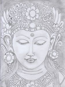 Krishna Pen Art - Sumitras - Drawings & Illustration, Ethnic, Cultural, &  Tribal, Asian & Indian, Indian - ArtPal