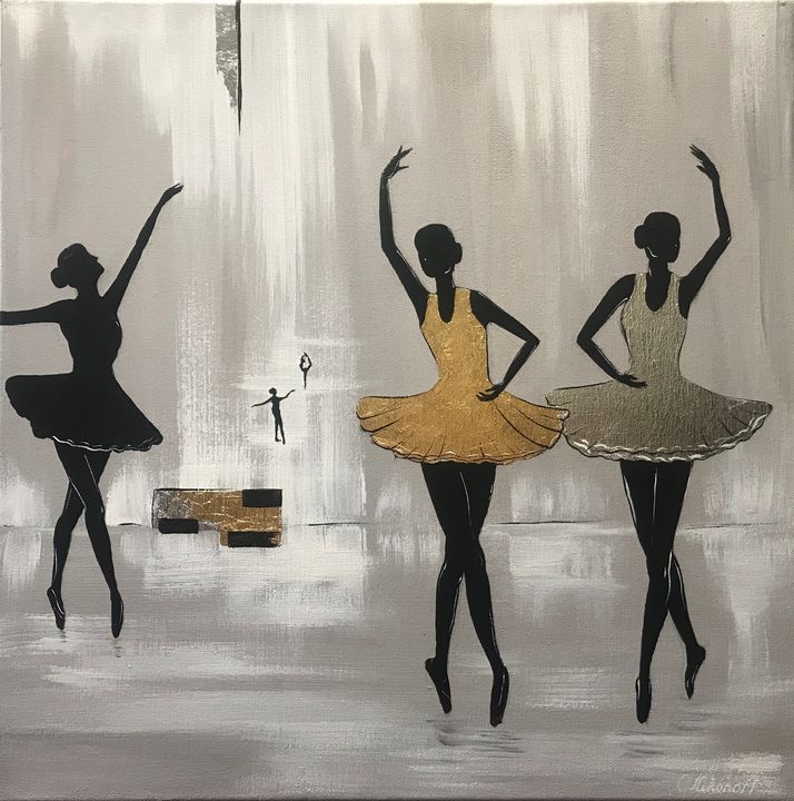modern ballet paintings