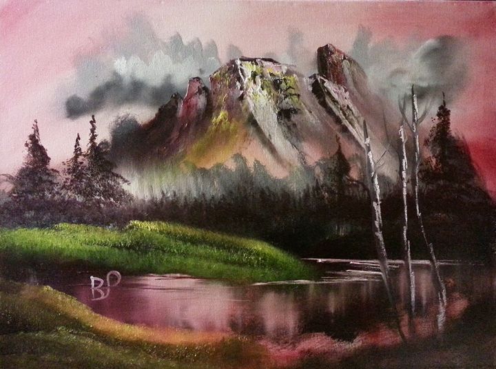 Crimson Skies Landscape Arts Paintings Prints Landscapes Nature Mountains Artpal