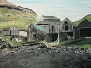 Bøur village - Vágar - Faroe Islands