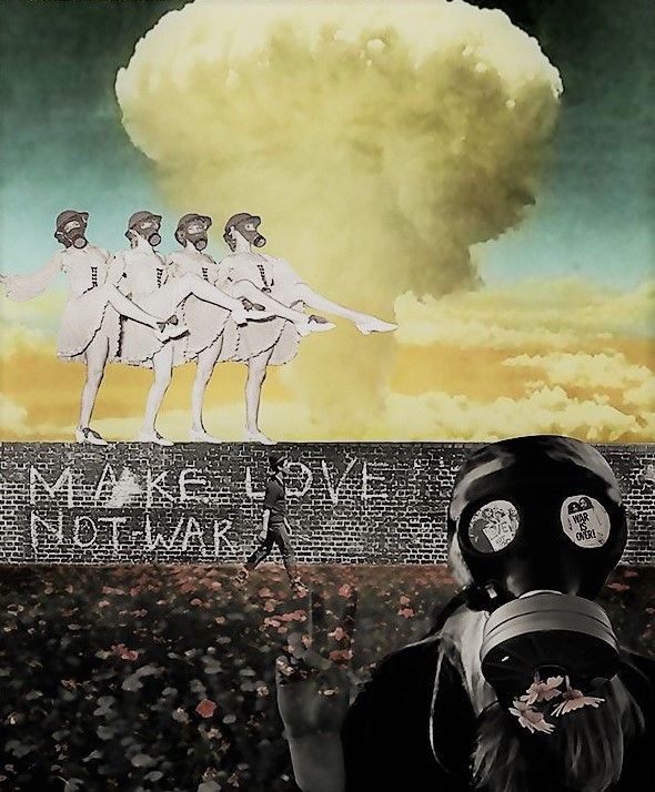 Make Love Not War - Live Art Gifts