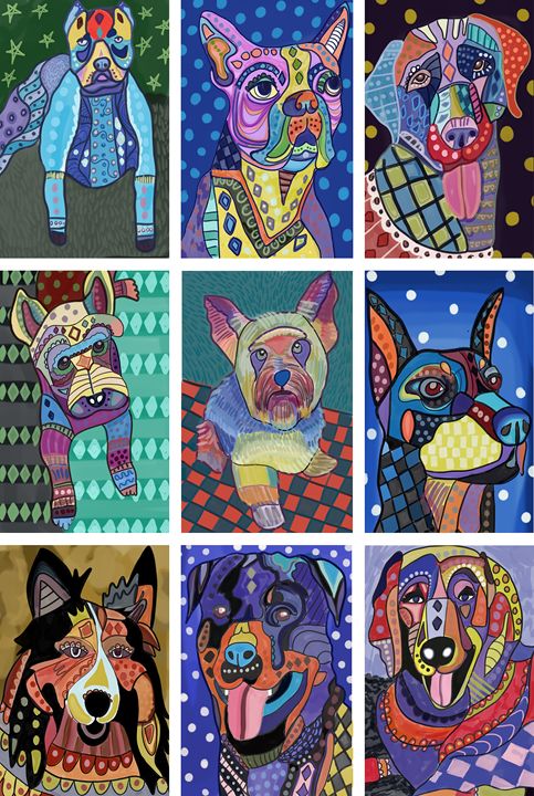 Dog Lovers - Live Art Gifts