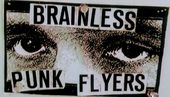 Brainless punk flyers collages