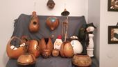 Designer Gourds and sculptures