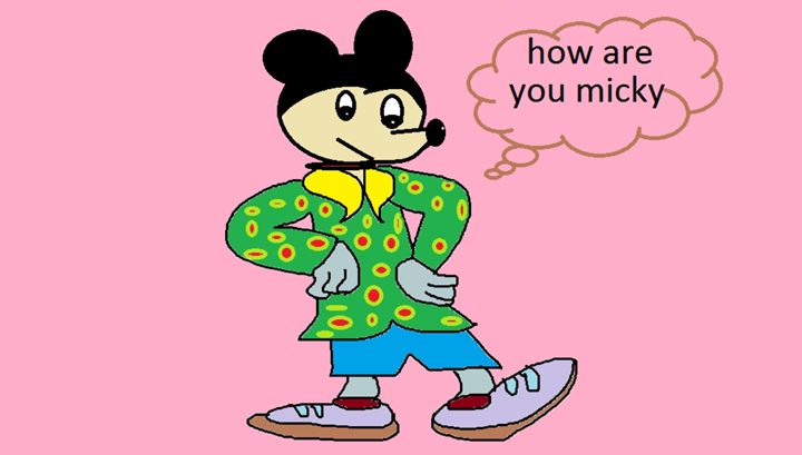 Mickey Mouse - MYART - Digital Art, Animals, Birds, & Fish, Mouse