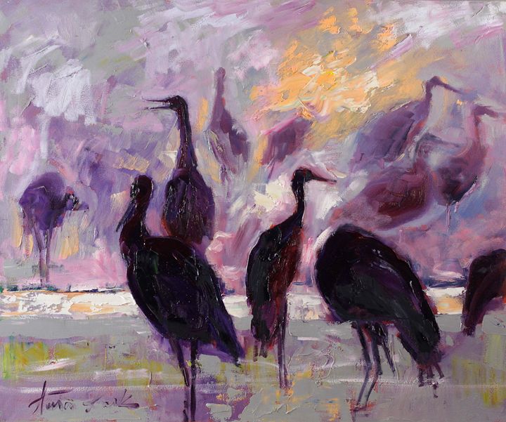 Morning birds - Margaret Raven Gallery