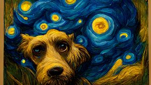 Gogh style (dog)