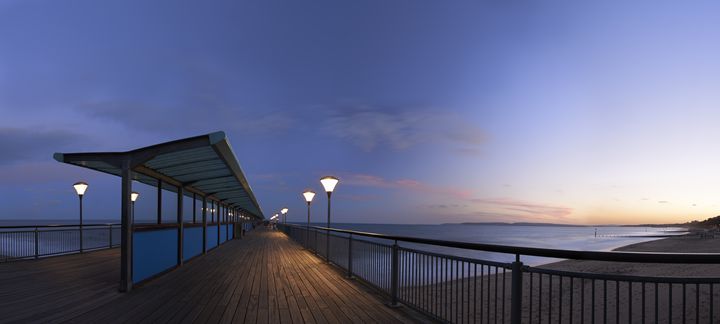 Boscombe Pier at dusk - Gem Photography