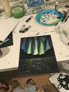 Black Lake-Northern Lights