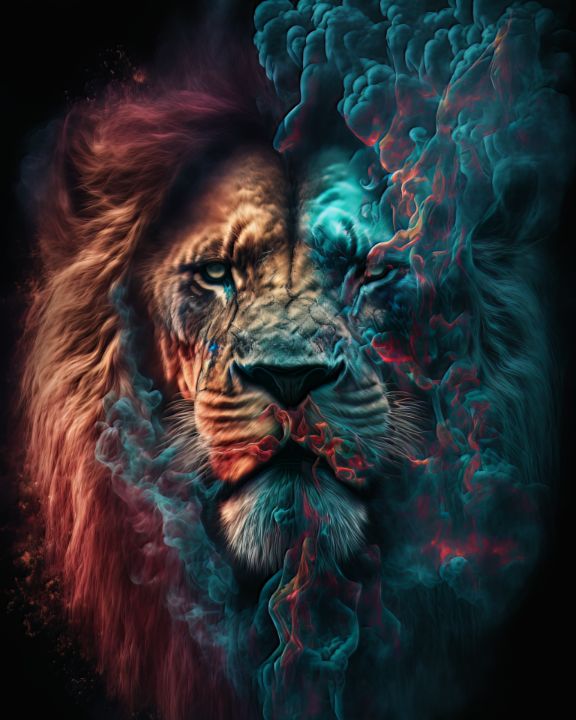 lion design art
