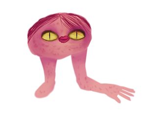 thing of cute and horror