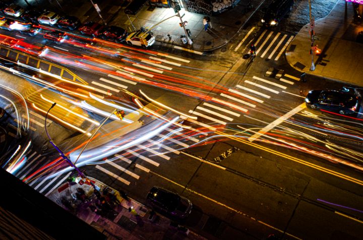 Neon Intersection - francois quartiers - Photography, Abstract ...