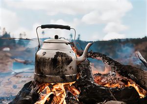 Only the Pot Knows How Hot the Fire - World of Beautiful Art SA