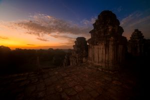 The morning rise, Angkor