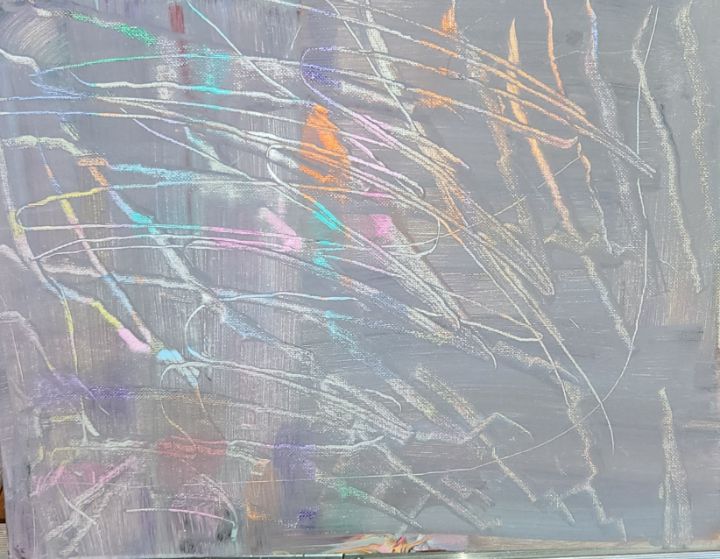 The Messy Colors - Elysia 821 - Paintings & Prints, Abstract, Color ...