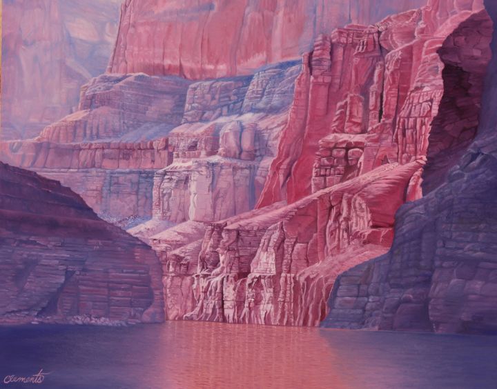 Colorado river passage Grand Canyon - Barbara Clements Fine Art