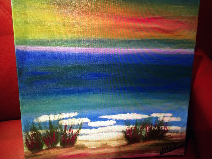 Serenity Island - Magda Loves to Paint