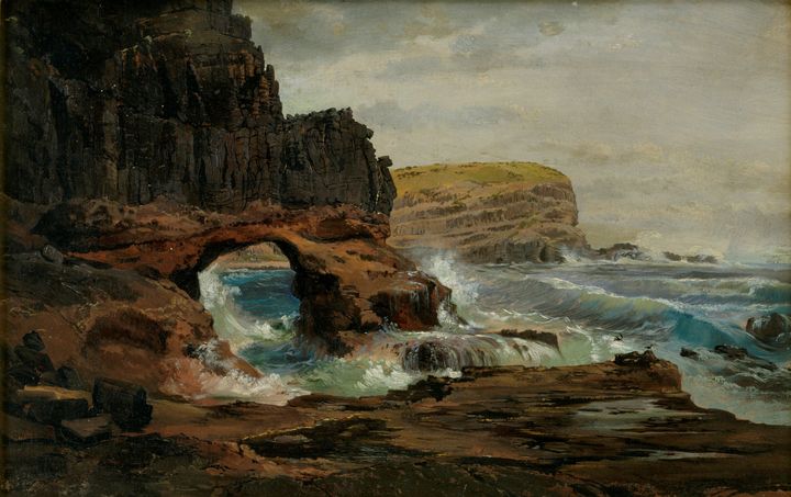 Nicholas Chevalier~Tunnel Rock, Cape - Artmaster - Paintings