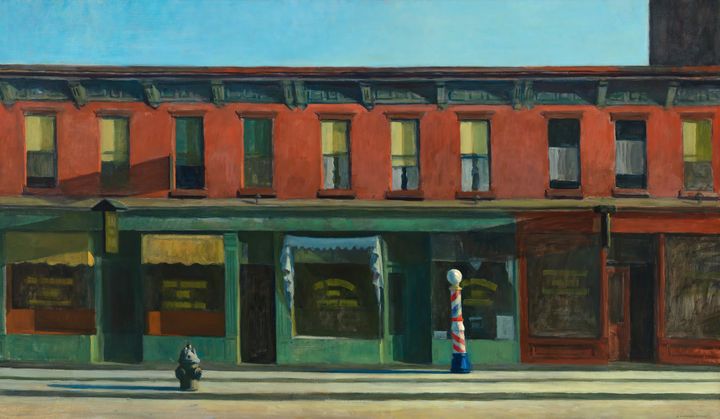 Edward Hopper Early Sunday Morning Artmaster Paintings