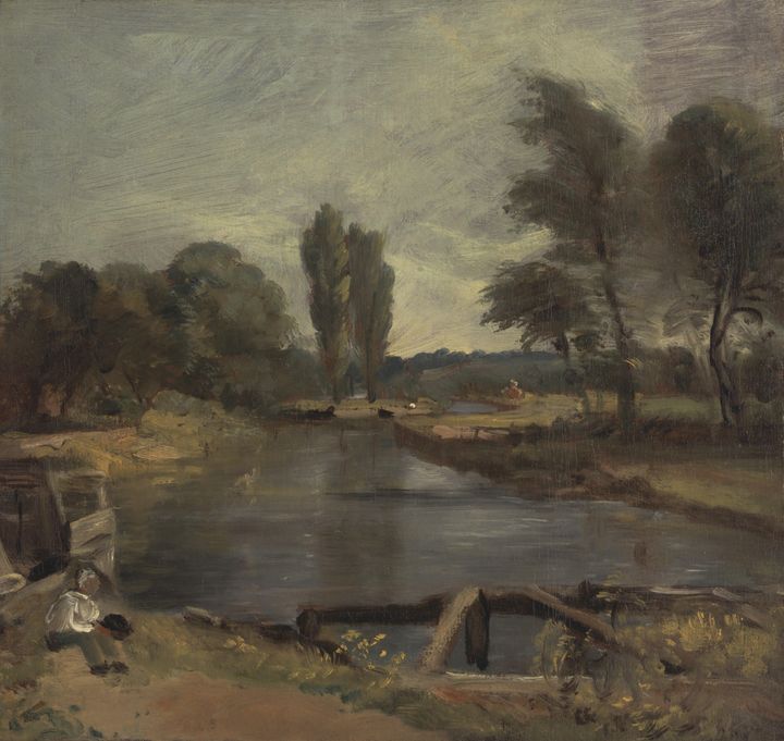 John Constable~Flatford Lock - Artmaster