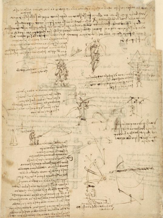 Davinic Codex Leonardo da Vinci~Atlantic Codex (Co - Artmaster - Paintings & Prints ...