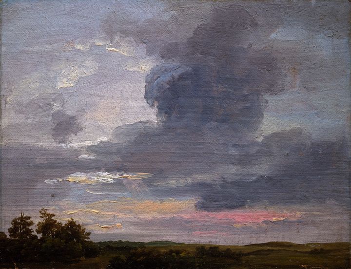 Johan Christian Dahl~Cloud Study ove - Artmaster