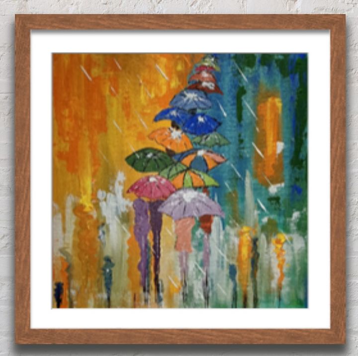 Rain Art - Art Gallery - Paintings & Prints, Abstract, Landscape - ArtPal