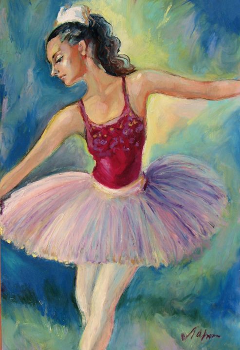 Ballerina on scene - Luda Angel