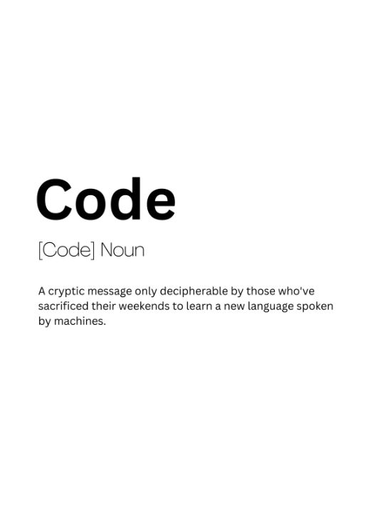 Code Dictionary Definition - Kaigozen2 - Digital Art & AI, Humor ...
