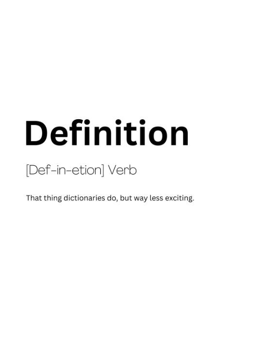 Definition Dictionary Definition - Kaigozen2 - Digital Art & AI, Humor ...