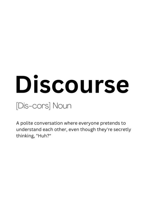 Discourse Dictionary Definition - Kaigozen2 - Digital Art & AI, Humor ...