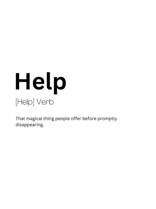 Help Significat Help Dictionary Definition - Kaigozen2 - Digital Art & AI, Humor ...
