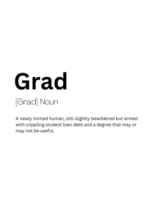 Grad Dictionary Definition - Kaigozen2 - Digital Art & AI, Humor ...