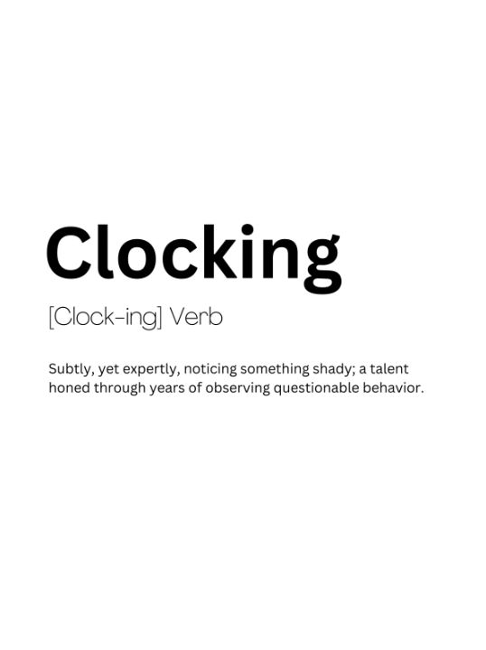 Clocking Dictionary Definition - Kaigozen2 - Digital Art & AI, Humor ...
