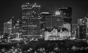 Edmonton Skyline close up