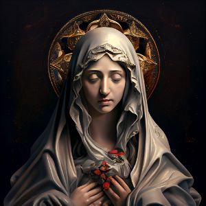 Blessed Virgin Mary Art For Any Occasion Digital Art AI Religion   12 37 10t 