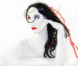 My Red Melancholy - Self Portrait