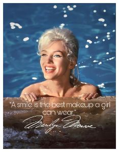 Marilyn Monroe Quote At the Pool