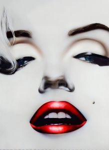 Marilyn Monroe Sexy Red Lips Art - MARILYN MONROE ART