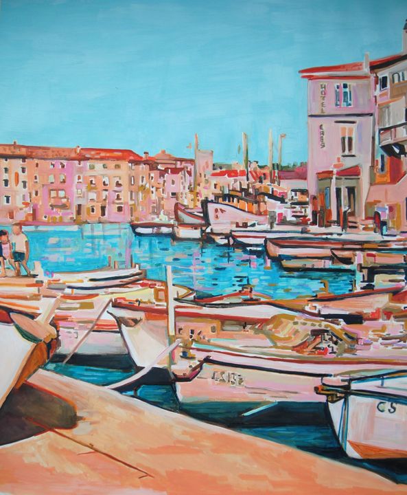 Seascape / 84.5 x 70 cm - Alexandra Djokic