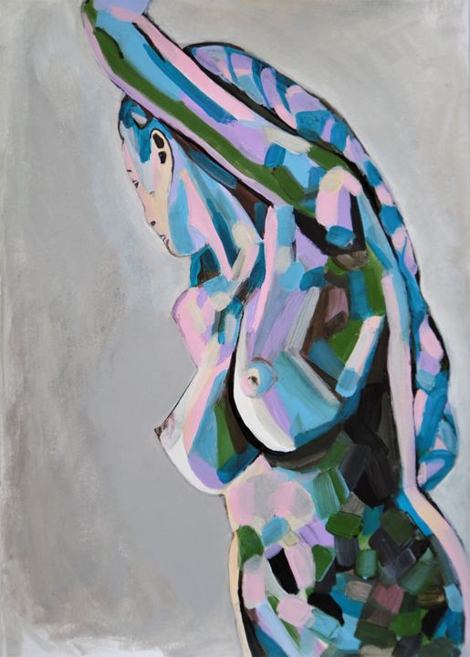 Nude 21 / 42 x 29.7 cm - Alexandra Djokic