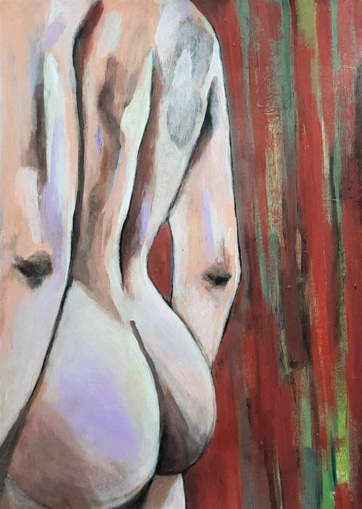 Male Nude / 50 x 35 cm - Alexandra Djokic
