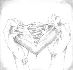 Ripping Heart - Aneeta Philip - Drawings & Illustration, Abstract ...