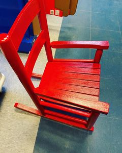 Tiny tots custom reading chair - Beginnings of life